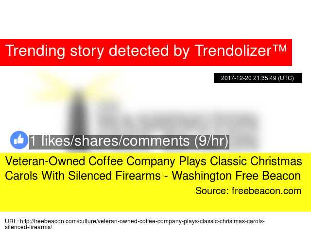 veteran owned coffee company plays classic christmas carols with silenced firearms washington free beacon - Classic Christmas Carols veteran owned coffee company plays classic christmas carols with silenced firearms washington free beacon - Classic Christmas Carols